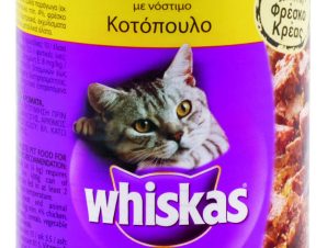 Τροφή για γάτες με Κοτόπουλο Πατέ Whiskas (400 g)