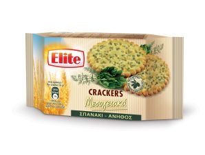Crackers με Σπανάκι & Άνηθο Elite (105g)