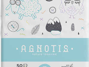 Βρεφικές Πάνες Νο3 (4-9kg) Agnotis (50τεμ) -33%