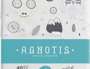 Βρεφικές Πάνες Νο4+ (9-20kg) Agnotis (40τεμ) -33%
