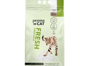 Άμμος Υγιεινής για Γάτες Πράσινο Μήλο 5lt