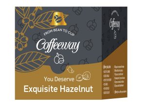 Κάψουλες Espresso Hazelnut Coffeeway (12 τεμ) 10+2 Δώρο